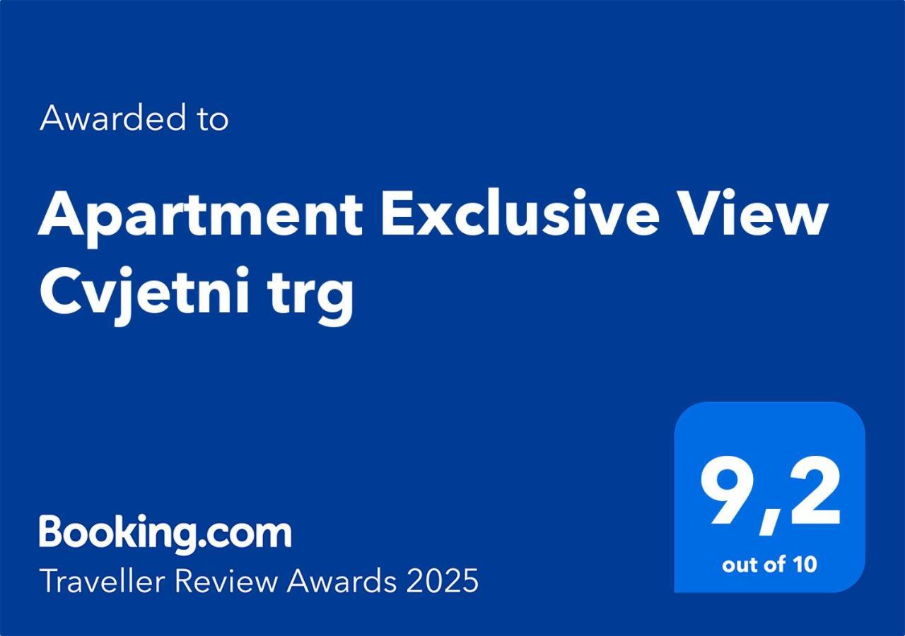 Apartment Exclusive View Cvjetni Trg Zagreb Ngoại thất bức ảnh